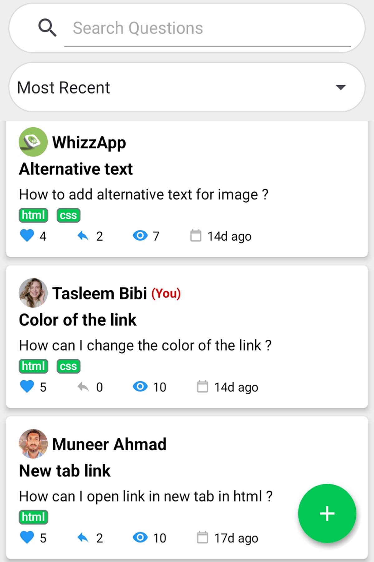 WhizzApp screenshot